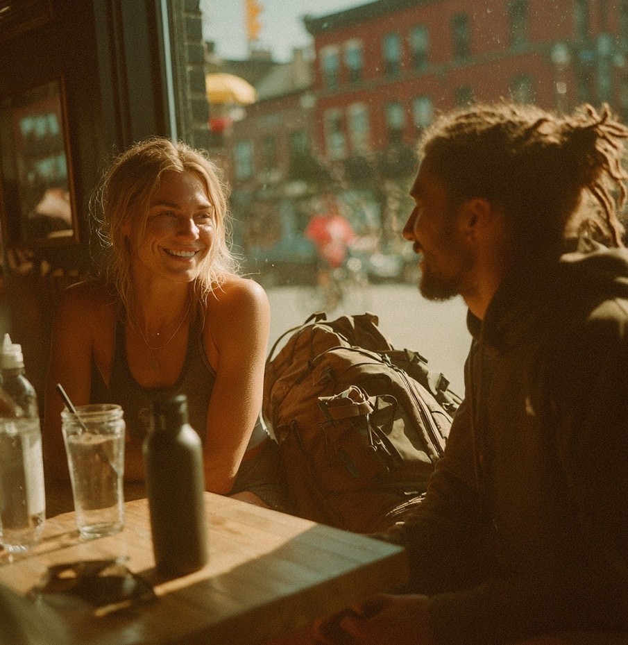 Grind date at Montreal cafe